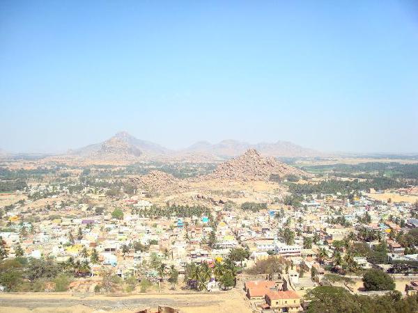 View from Madhugiri Hills / Madhugiri Betta